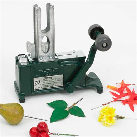 Floral pick machine - FLORAL STEMMING MACHINES Prices Based on Quantity Purchased: Semi-Automatic (Pneumatic with Adjuster) Price per Carton: FSM-BL 1 $2,298.49 $2,298.4900 PicklacatorTM in Consumer ... B & K STEMMING MACHINE PARTS Pick separator (new type), spring & rivet Pick separator collar Description: $19.1820